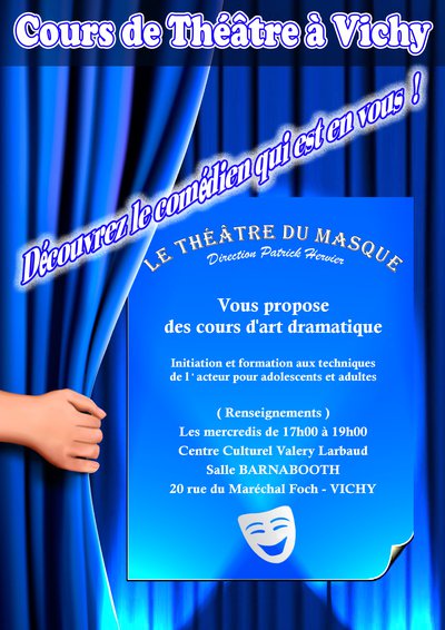 Théâtre du Masque - Cours de théâtre à Vichy