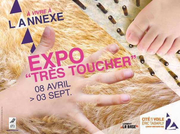 "Très Toucher" une expo sensorielle à vivre à La Cité de la Voile