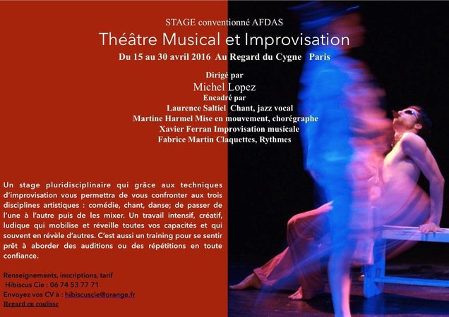 Théâtre musical et improvisation