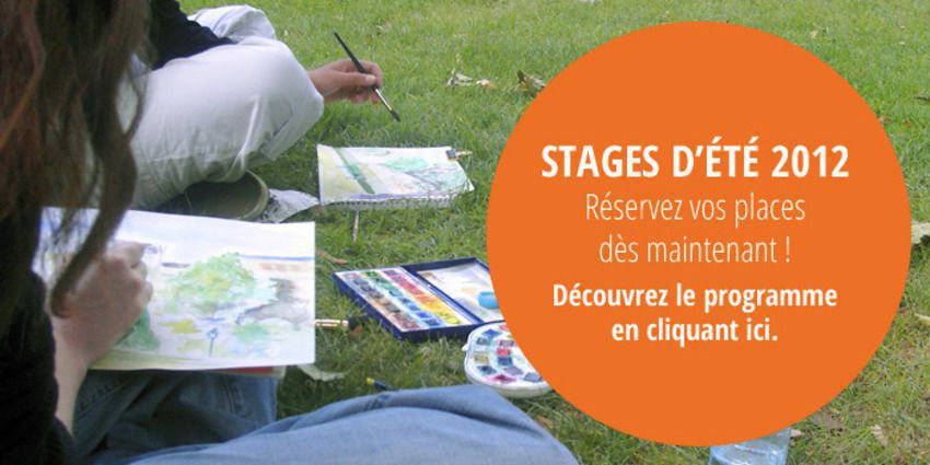 Réservez votre stage de dessin et de peinture pour les vacances d’été à Paris