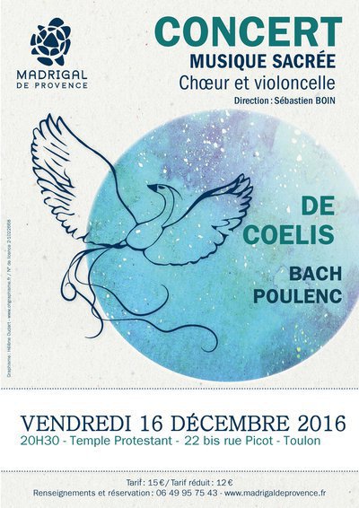concert "de Coelis" par le Madrigal de Provence-Sébastien BOIN