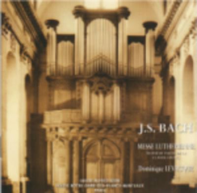 Double CD Bach par LEVACQUE Dominique (Organiste titulaire du Grand Orgue de l'INJA & Versailles)