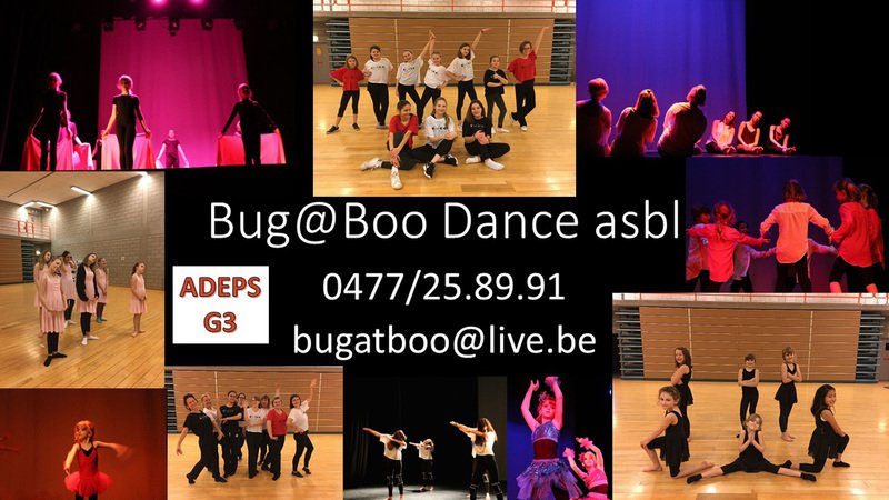 Bug@Boo Dance asbl - Cours de danse - Jazz - hip-hop - Contemporain - Oriental