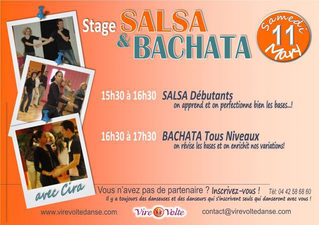Stage de Salsa Cubaine et Bachata