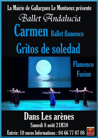 CARMEN Ballet flamenco et GRITOS DE SOLEDAD flamenco fusion