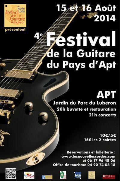 Festival de la Guitare du Pays d'APT  4éme édition