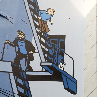 Visite guidée en ville : Tintin en ville 