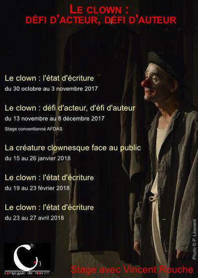 Le clown : défi d'acteur, défi d'auteur