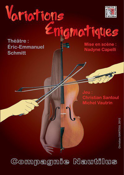 "Variations énigmatiques" Pièce de Théâtre de Eric-Emmanuel Schmitt 