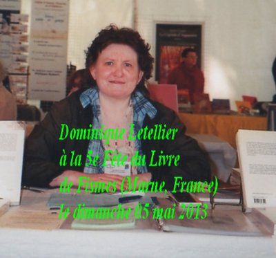 Dominique Letellier à la Fête du Livre de Fismes