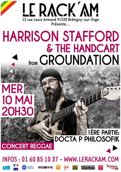 HARRISON STAFFORD (Groundation) & Docta P Philosofik en concert