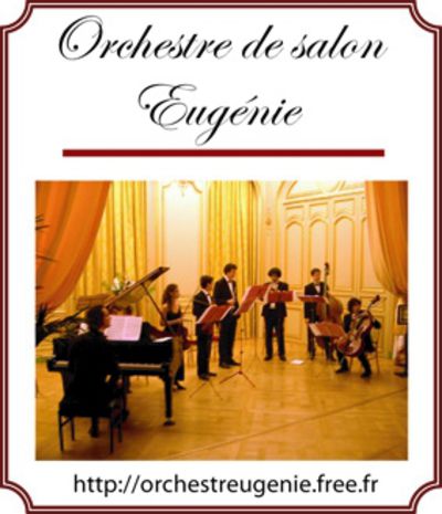 Récital mélodie française 1850 -1900: Elisabeth Rogier accompagnée par l'Orchestre de salon Eugénie