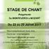 Stage Chant et Polyphonie 