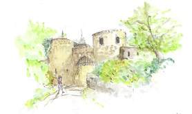 Atelier aquarelle au cœur de la petite cité de caractère