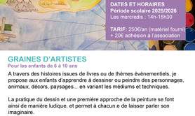 Florianne Vuillamy - Cours de dessin/peinture pour les enfants 