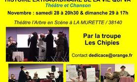 HISTOIRE EXTRAORDINAIRE DE LA VIE QUI VA Théâtre & chansson