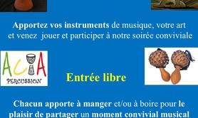 jam de percussion au Perreux