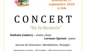 Concert de rentrée à Maisons Laffitte