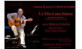 Roberto Paladini - Cherche tourneur/se pour mon spectacle musical