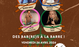 Amiens c'est des bar(re)s Comedy C - Présente  Des bar(re)s à la barre !