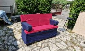 Banquette convertible pour spectacle