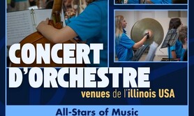 Concert de 2 Orchestres venus de l’illinois USA