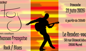 Monsieur Tuj - covers acoustiques Chansons françaises & Rock