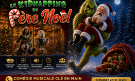 Le Kidnapping du Père Noël - Spectacle musical pour arbre de noël CSE, mairie, écoles,...