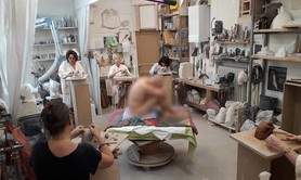 Stage de modelage d'après modèle vivant 