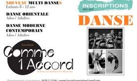 COMME 1 ACCORD - Danse Moderne Contemporain