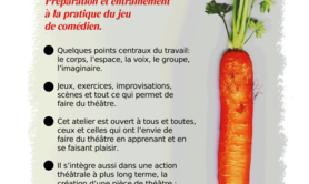 Cie  La Carotte - Théâtre - Atelier Création