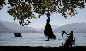 Oleïa - Harpe et Funambule pour un spectacle à la carte