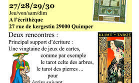 Ateliers d'écriture avec les cartes