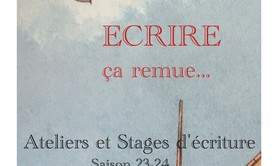 Ateliers / stages d'écriture  - Ecrire, ça remue... Un temps à soi chaque mois 