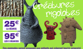 Stage Poterie enfants vacances de Février