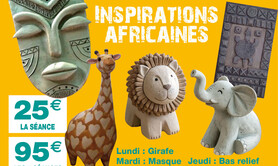 Stage Modelage pour enfants sur le thème de l'Afrique