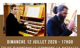 Concert orgue et trompette par A. NISSE et B. BELLOIR