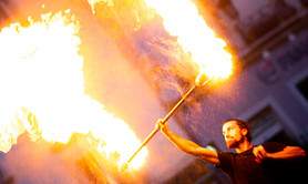 64degres - spectacles de feu, LED et pyrotechnie