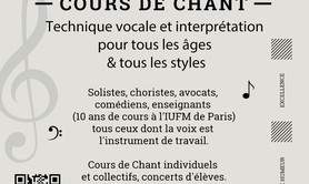 Ghislaine Castéran - Soprano prof. de chant