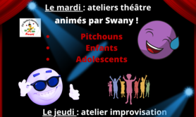 Association THEATRE DES HALLES - ateliers théâtre pitchouns, enfants et adolescents
