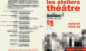 Indice 2 cie - Ateliers Théâtre saison 2025/26