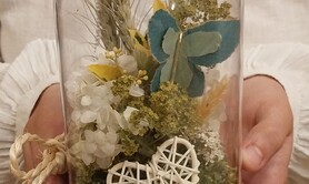 Atelier 'Cloche décorative végétale