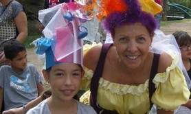 Evelyne B -  Animation artistique ORIGINALE : CHAPEAUX en Récup !!