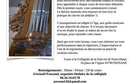 Gwenael Foucaud - Cours d'orgue