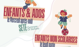 CIRQUE à Sète   - cours de CIRQUE enfant