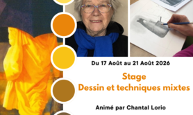 Stage dessin et techniques mixtes