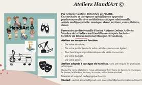 Armelle Vautrot PHARE Formation - Ateliers HandiArt (marque déposée)