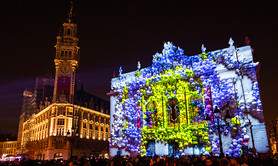 Video Mapping Festival #9 : LILLE - Parcours dans la ville