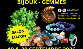 2ème Salon Minéraux Fossiles Cristaux & Bien-Être Gemmes 