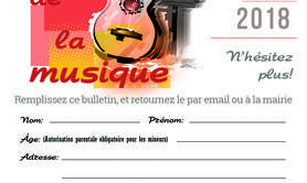 Appel aux musiciens - Fête de la musique à Fléville le 23/06